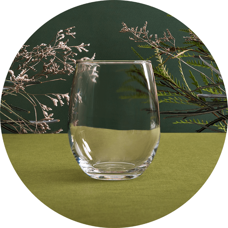 Stemless Wine Glass